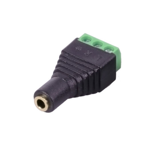 Adaptér jack 3.5mm na svorkovnici - samice