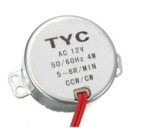 Asynchronní motor 12 VAC 5-6RPM TYC-50