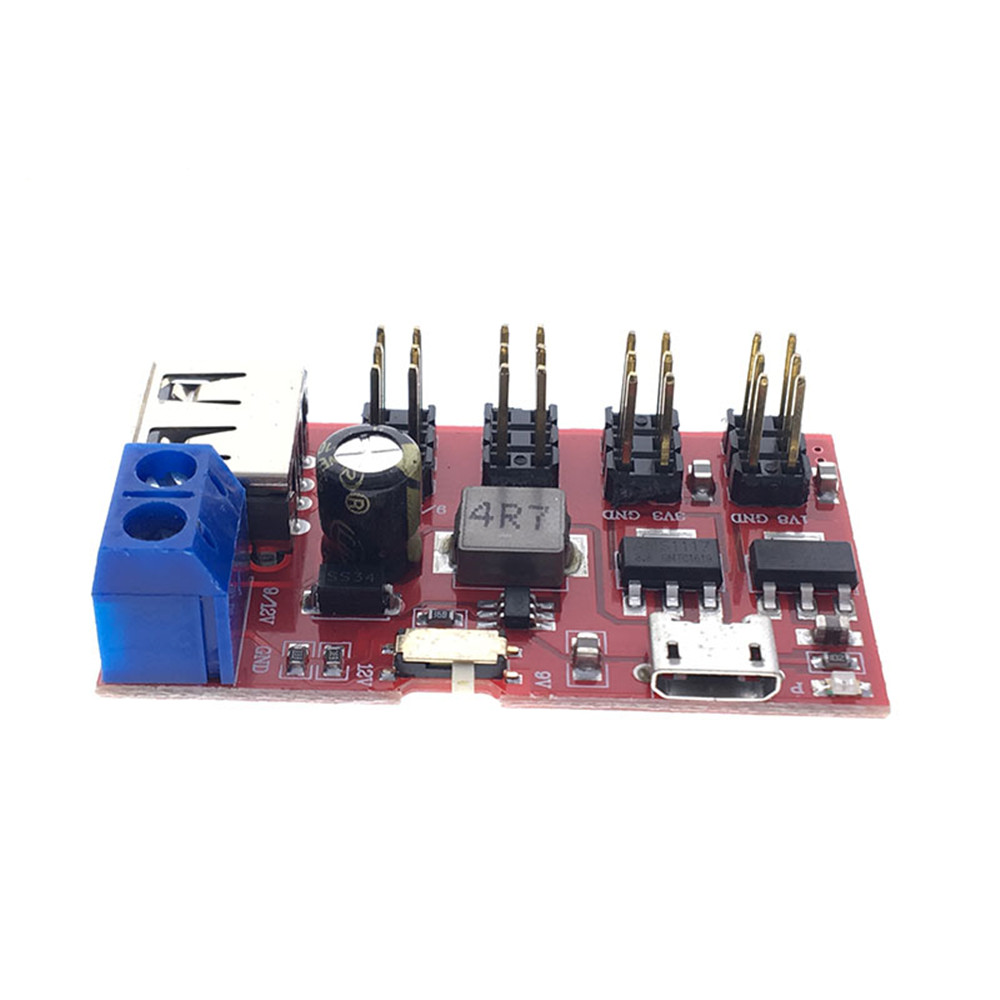 USB breakout modul napájení DC-DC micro USB 5V na 1.8V/3.3V/5V/9V/12V