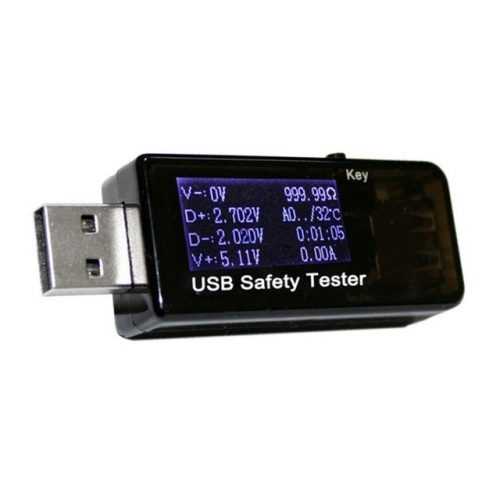 Víceúčelový detektor LCD USB J7-t