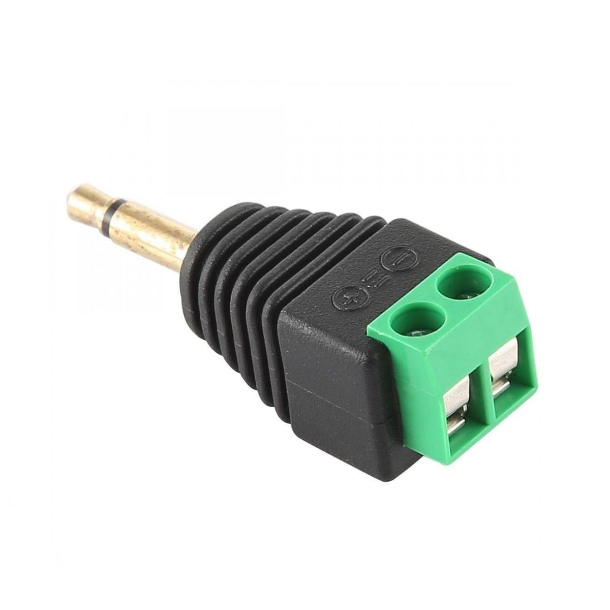 Adaptér jack 3.5 mm na svorkovnici 2 piny - Samec